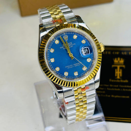 Royal Blue Dial Watch