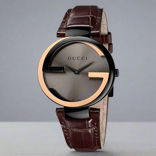 Stylish Pattern Leather Watch