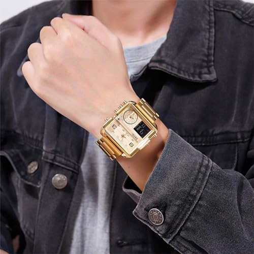 Massive Square Dial Watch