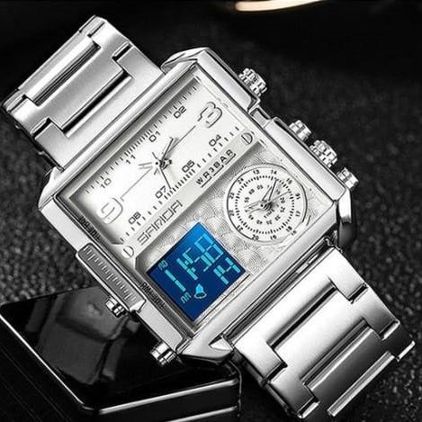 Massive Square Dial Watch